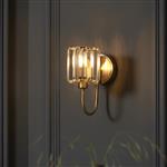 Berenice Antique Brass Wall Light 107803