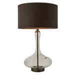 Caia Grey Tinted Glass Table Lamp 79835