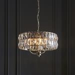 Clifton Bright Nickel And Crystal 3 Light Pendant 104466