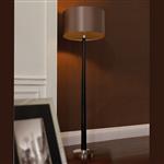 Corvina Walnut Effect Wooden Floor Lamp CHASSELAS