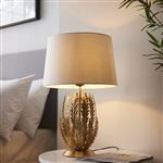 Delphine Gold Leaf Finish Table Lamp 95037