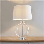 Gideon Clear Glass Table Lamp