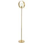 Hoop Brushed Brass Finish Floor Lamp 91934
