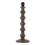 Joss Wooden Dark Grey Table Lamp 90566