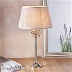 Leaf And Freya Dusky Pink Large Table Lamp 91221