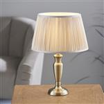 Oslo And Freya Oyster Small Table Lamp 91154