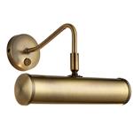 Turner Switched Small Picture Light Antique Brass PL200-E14-SWAN