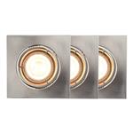 Carina Square 3-Pack Nickel Recessed LED Smart Downlights 2015680155