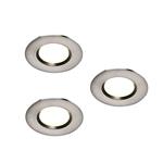 Clarkson Round 3 Pack LED Warm White Downlights