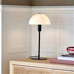 Ellen Opal Glass Black Finish Table Lamp 2112305003
