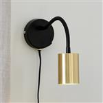 Explore Brass Plug-In Flex Wall Light 2113261035