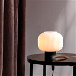 Milford Black Finish Table Lamp 48965001