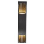 Pignia Arched Black Outdoor LED Wall Light 2019151003