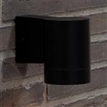 Tin Maxi IP54 Black Outdoor Wall Light 21509903