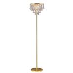 Atla French Gold Crystal Floor Lamp IL30032