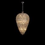 Coniston Acorn Crystal Chandelier 16 Light Polished Chrome And Asfour Crystal Fitting IL32846