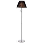Elena Crystal Adorned Chrome Floor Lamp IL30610+MS041