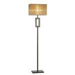 Florence Antique Brass with Bronze Shade Rectangle Floor Lamp IL31723