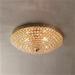 Ava 4 Lamp French Gold Ceiling Flush IL30756
