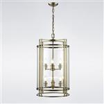 Eaton Antique Brass Ceiling Mounted Lantern IL31094