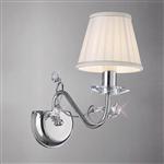 Willow Polished Chrome Wall Light IL31211+ILS31218