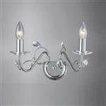 Willow Chrome Double Wall Light IL31212