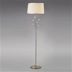Willow Brass Floor Lamp IL31224+ILS31220