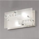Starlet Polished Chrome Crystal Encrusted Wall Light IL31260