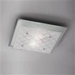 Aries Polished Chrome Double Ceiling Light IL31282