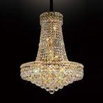 Frances French Gold Crystal Chandelier IL32090