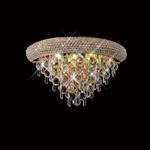 Alexandra Crystal French Gold 3 Light Wall Fitting IL32101