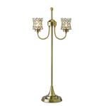 Nelson Antique Brass 2 Light Table Lamp IL20663