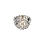 Ria Diamond Pattern Crystal Dome Recessed Downlight IL31843CH