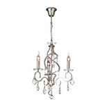 Torino French Gold 3 Arm Crystal Chandelier IL30323