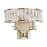 Vivienne French Gold And Crystal Double Wall Light IL31828