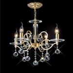 Zinta French Gold 4 lamp Crystal Ceiling Fitting IL30224