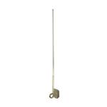 Cinto LED Antique Brass Looped Wall Light M6140