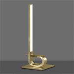 Cinto LED Dedicated Vertical Antique Brass Table Lamp M6142