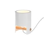 Cube White Small Table Lamp M5593