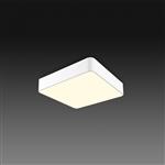 Cumbuco 3000K LED Small White Square Ceiling Fitting M6152