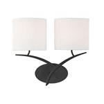 Eve Anthracite Switched Double Wall Light M1155/S