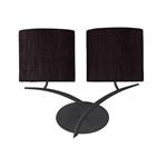 Eve Anthracite and Black Switched Double Wall Light M1155/S/BS