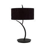 Eve Medium Anthracite and Black Table Lamp M1157/BS