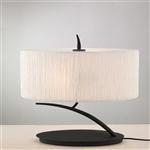 Eve Anthracite/Ivory Table lamp M1158