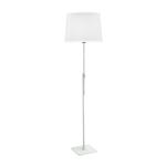 Habana White And Chrome Adjustable Floor Lamp M5310 + M5312