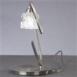 Ice Table Lamp Satin Nickel M1856