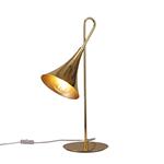 Jazz Polished Gold Coloured Table Lamp M5909