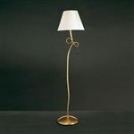 Paola Gold Coloured Floor Lamp M0543