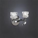 Ice Chrome Switched Double Wall Light M1844/S