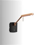 Phuket Copper and Anthracite LED Wall Light M4955